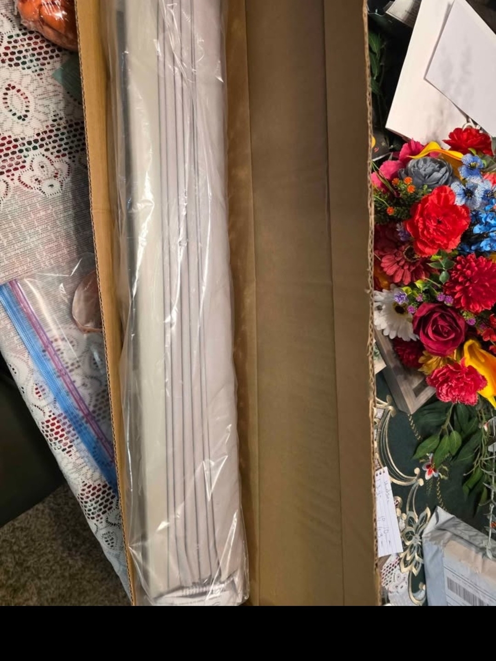 White Vinyl Window Blinds - Neutral White 2 Boxes 31x72